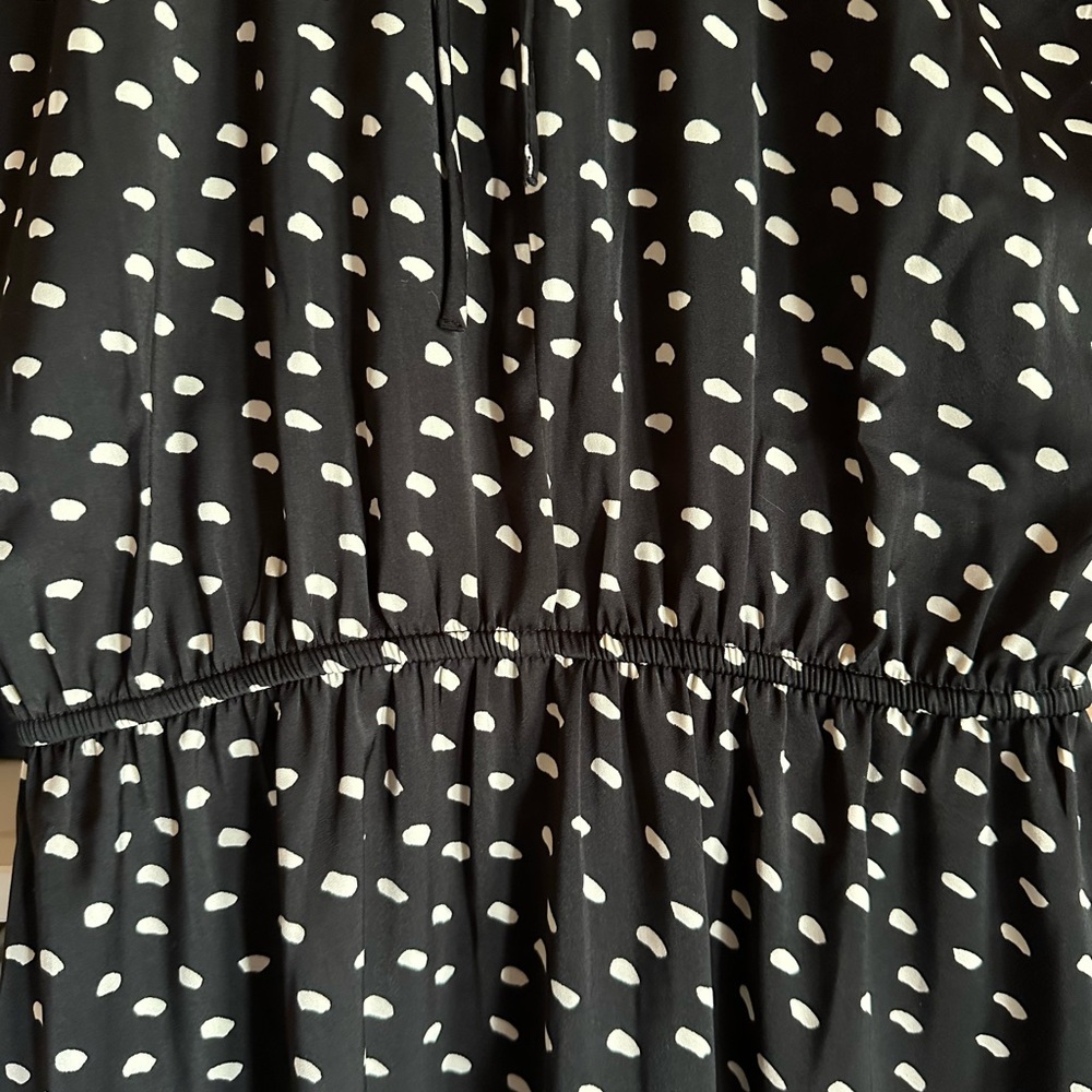 ↖️H&M Black and White Speckled Dress XS - Picture 4 of 9